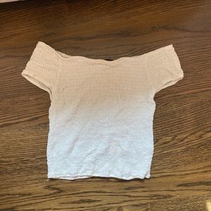 Brandy Melville White Crop Top